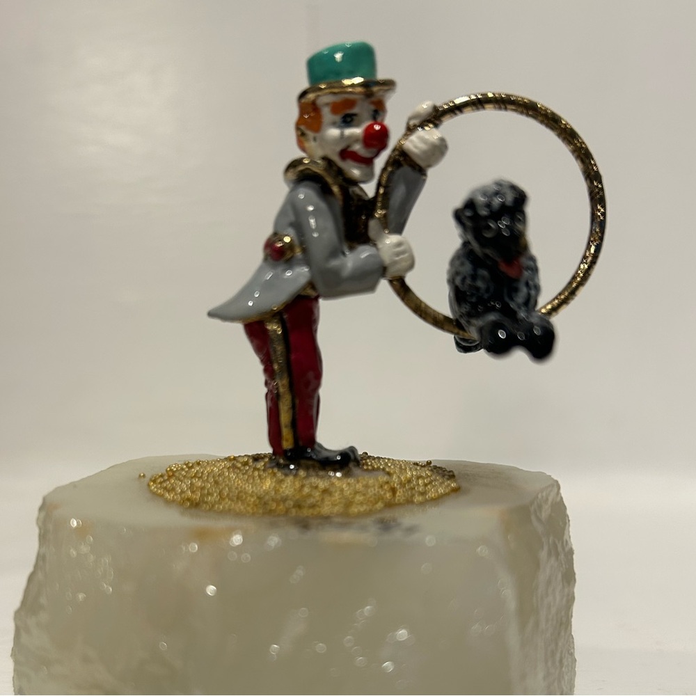 Ron Lee Collectible Clown with Dog